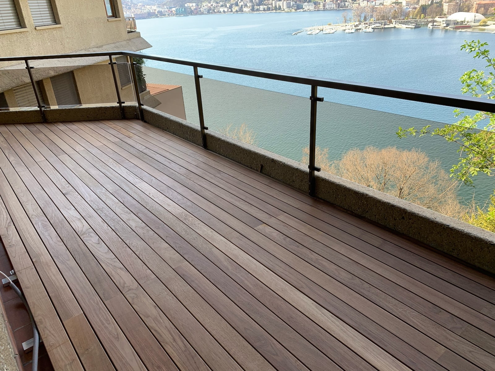 Parkett World Specialisti Legno Progetto Decking Esterno Balconate