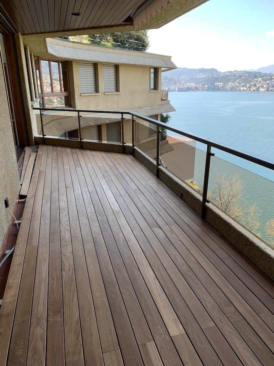 Parkett World Specialisti Legno Progetto Decking Esterno Balconate