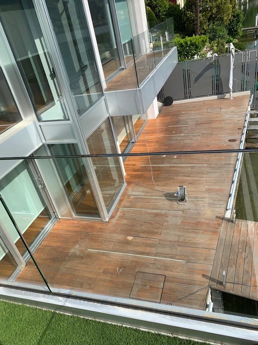 Parkett World Specialisti Legno Progetto Decking Esterno Passerella Lago
