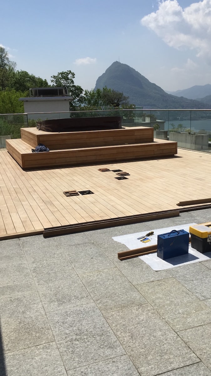 Parkett World Specialisti Legno Progetto Decking Esterno Terrazza