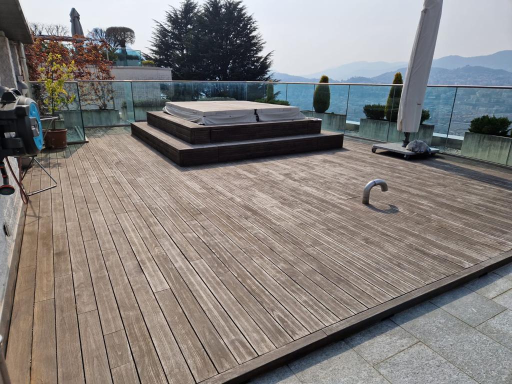 Parkett World Specialisti Legno Progetto Decking Esterno Terrazza
